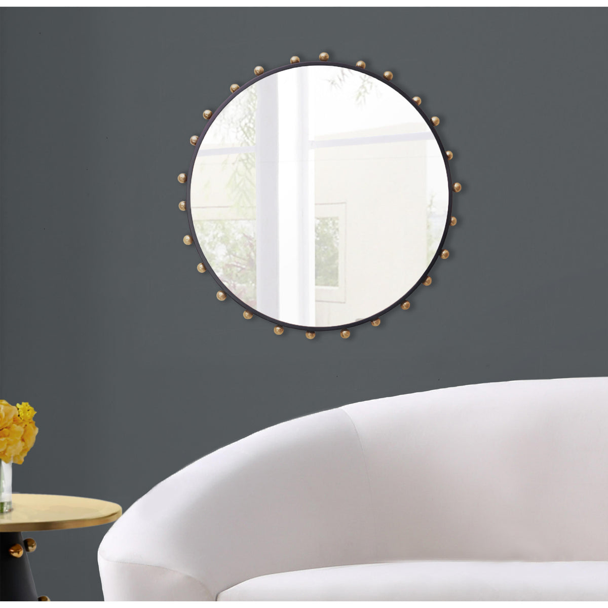 Meridian Raven Black / Gold Mirror