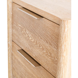 Meridian Oakwood White Oak Night Stand