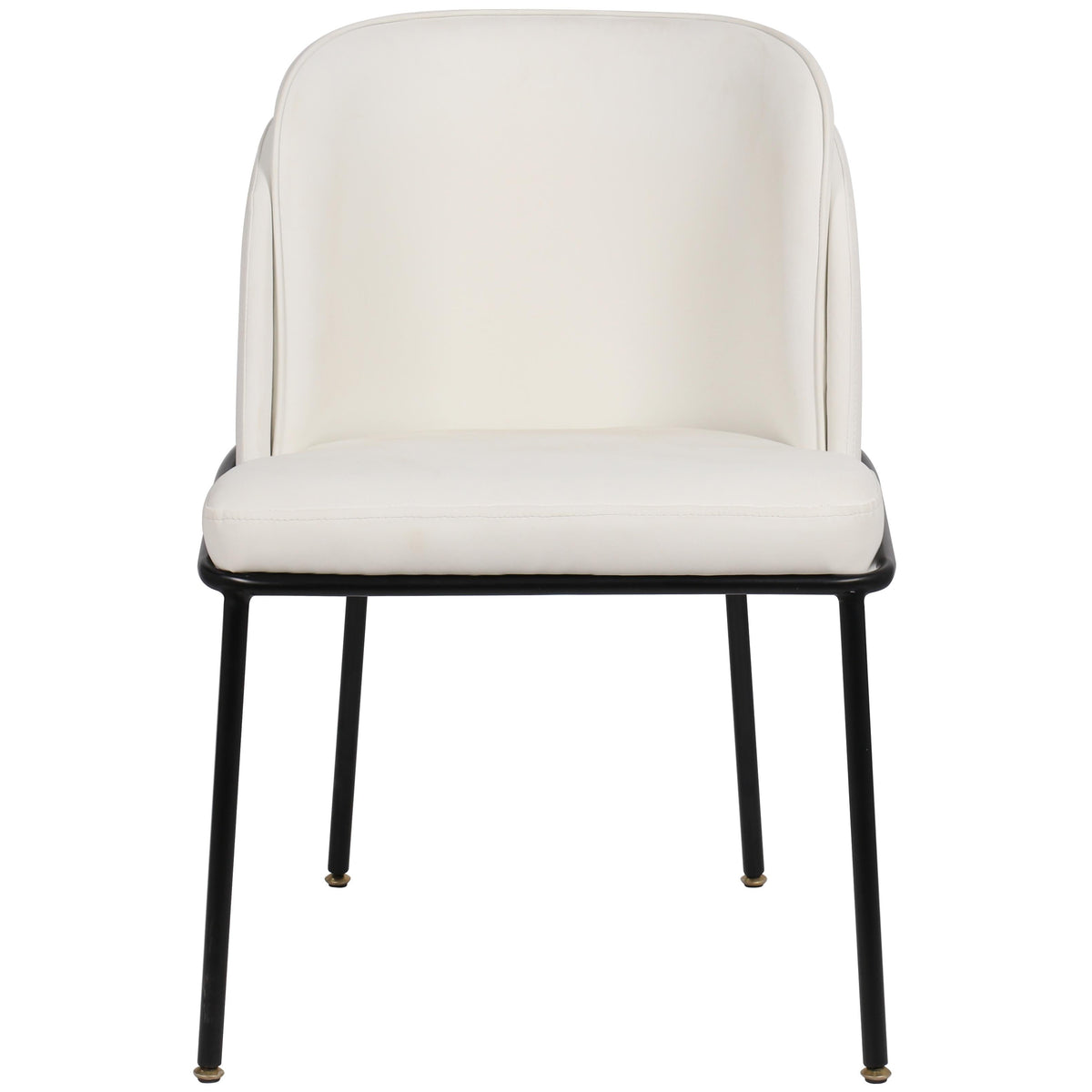 Meridian Jagger White Vegan Leather Dining Chair