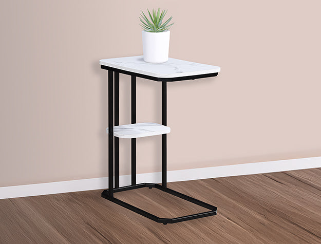 Ida Weathered Grey Chairside Table