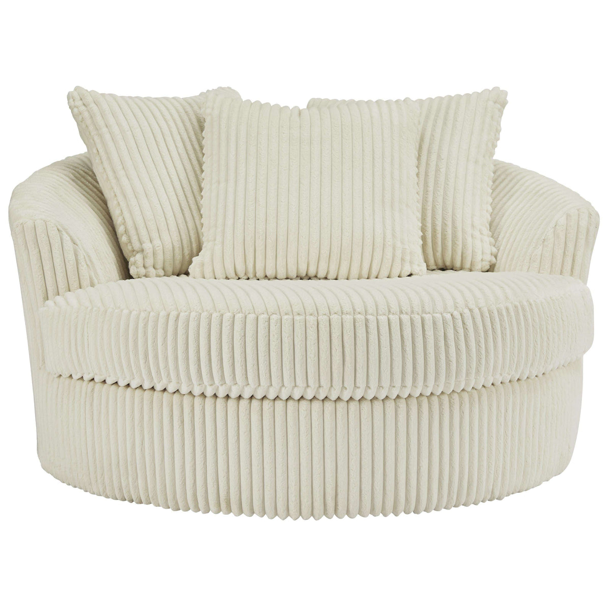 Swipe Furniture Exclusive Design Lindyn Swivel Fabric Accent Chair 2110421