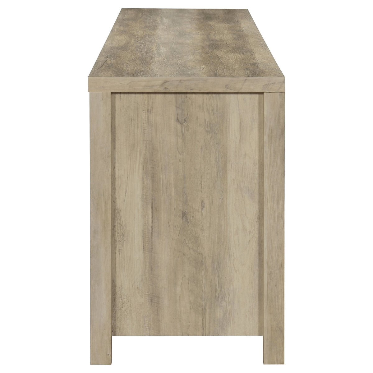 Madra 2-door Engineered Wood 79-inch TV Stand Dark Pine