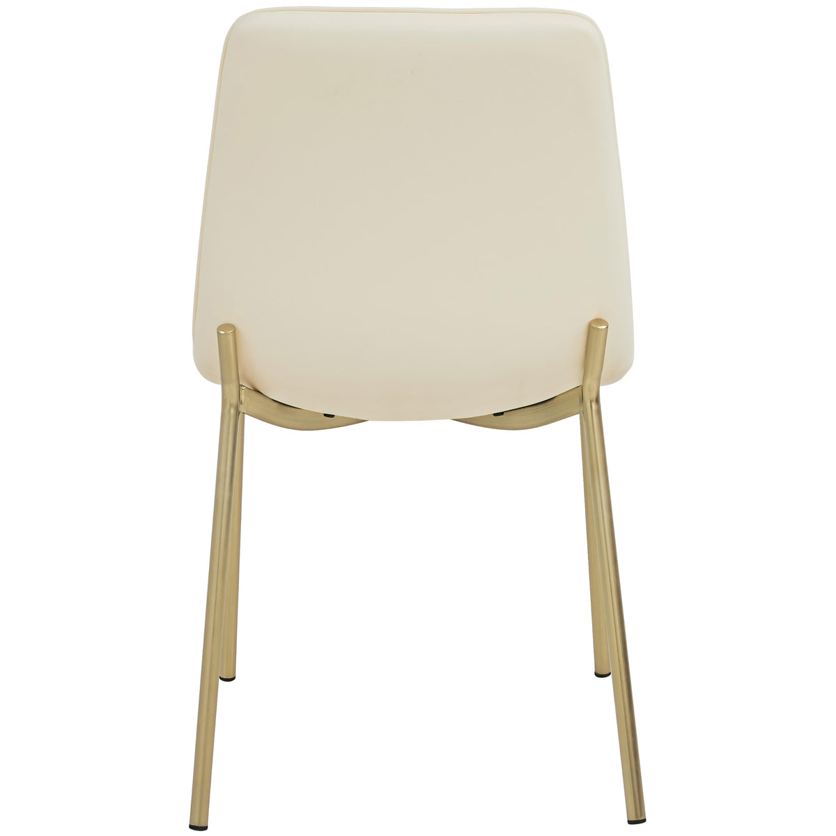 Meridian Isla Cream Vegan Leather Dining Chair