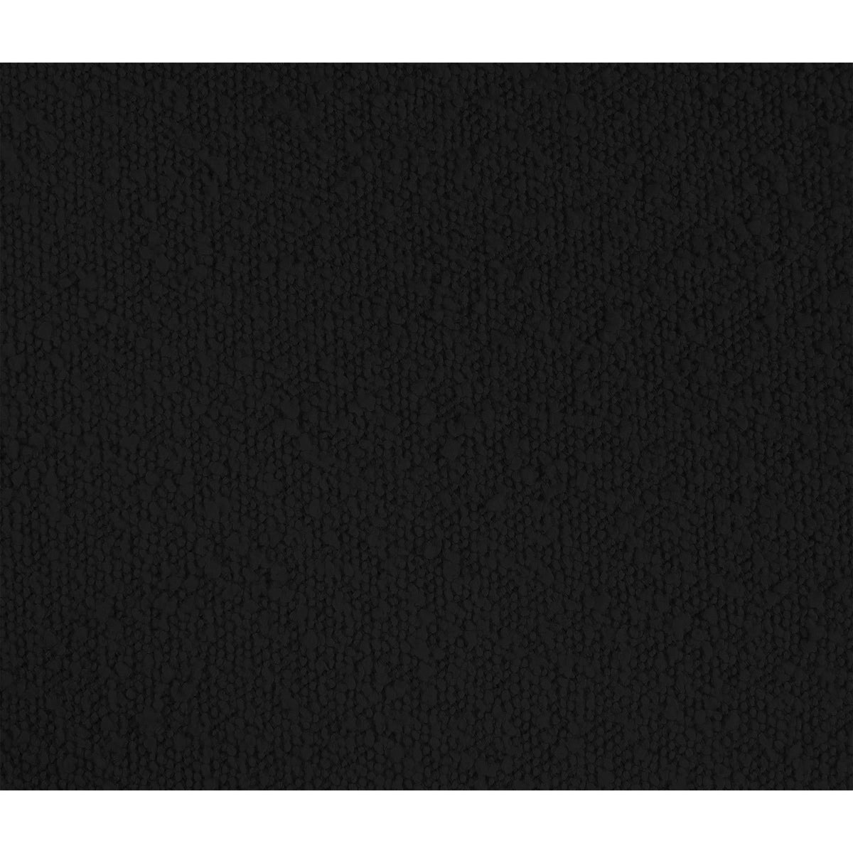 Meridian Parlor Black Boucle Fabric Accent Chair