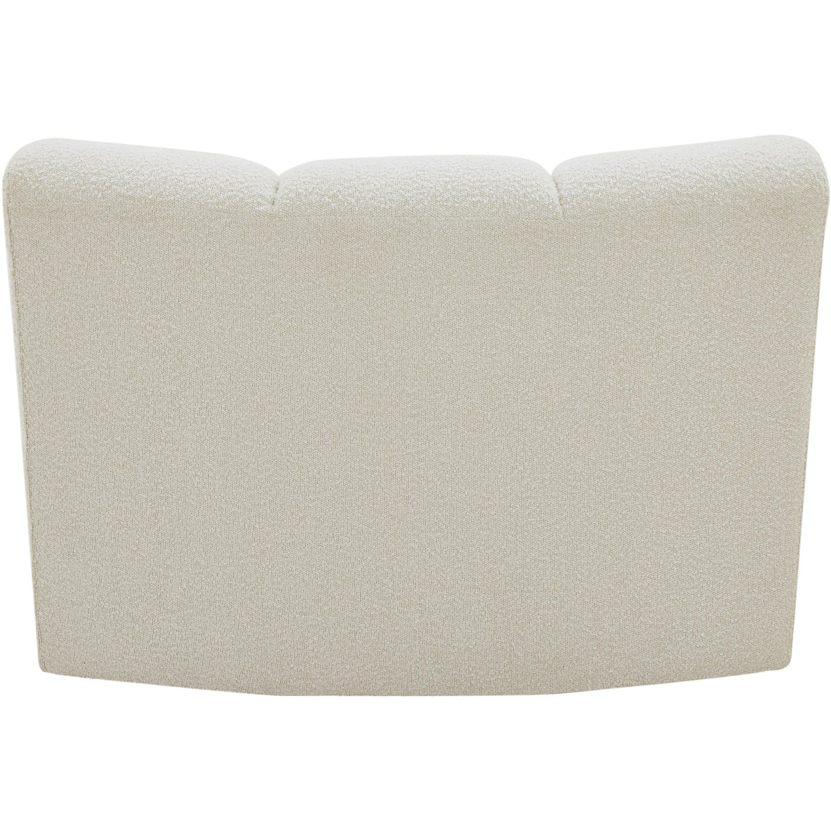Meridian Infinity Cream Boucle Fabric Modular Chair