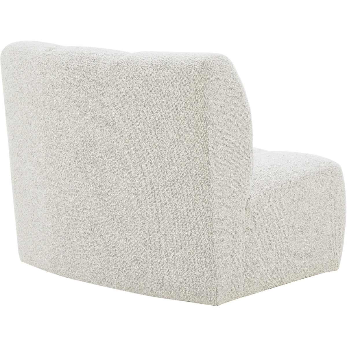 Meridian Infinity Cream Boucle Fabric Modular Chair