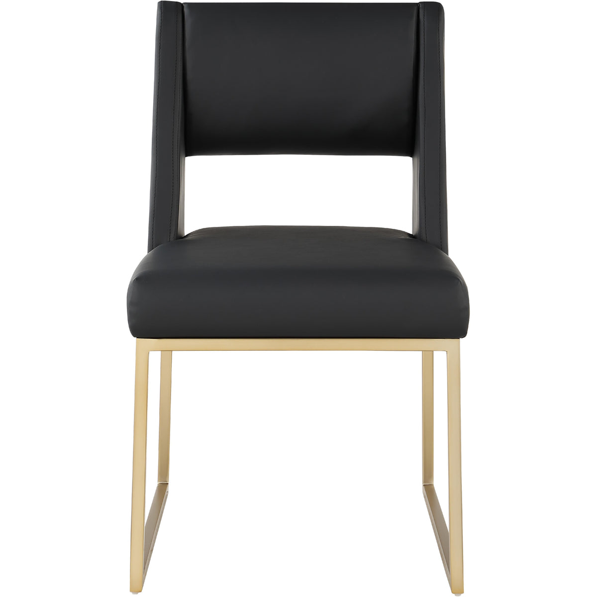 Meridian Jayce Black Vegan Leather Dining Chair