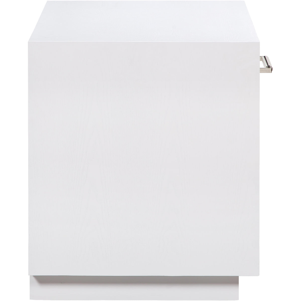 Meridian Avery White Wood Veneer Night Stand