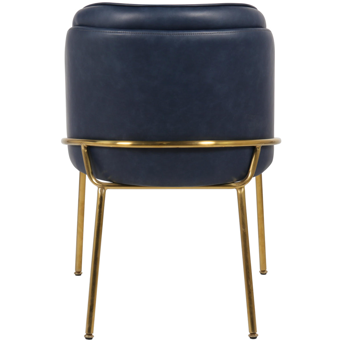 Meridian Jagger Navy Vegan Leather Dining Chair