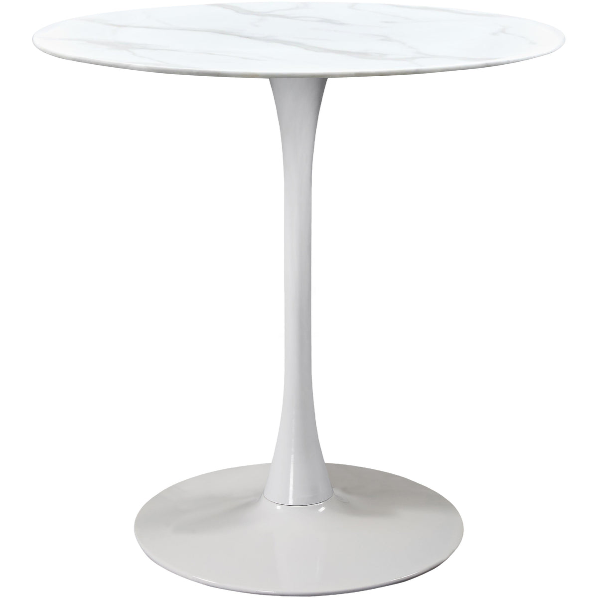 Meridian Holly White Counter Height Table (3 Boxes)