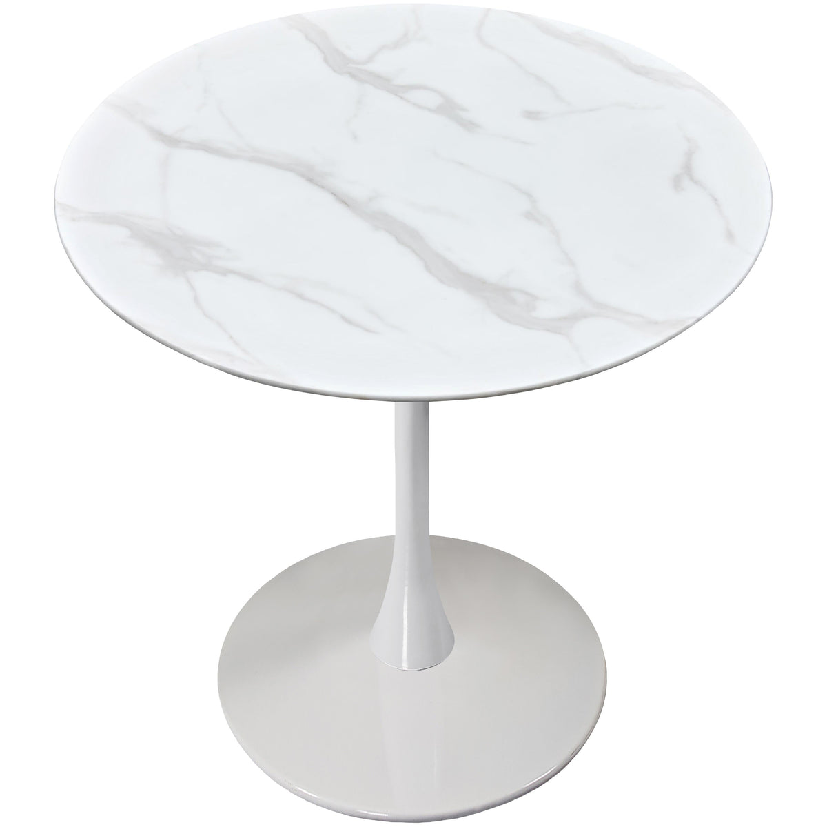 Meridian Holly White Counter Height Table (3 Boxes)
