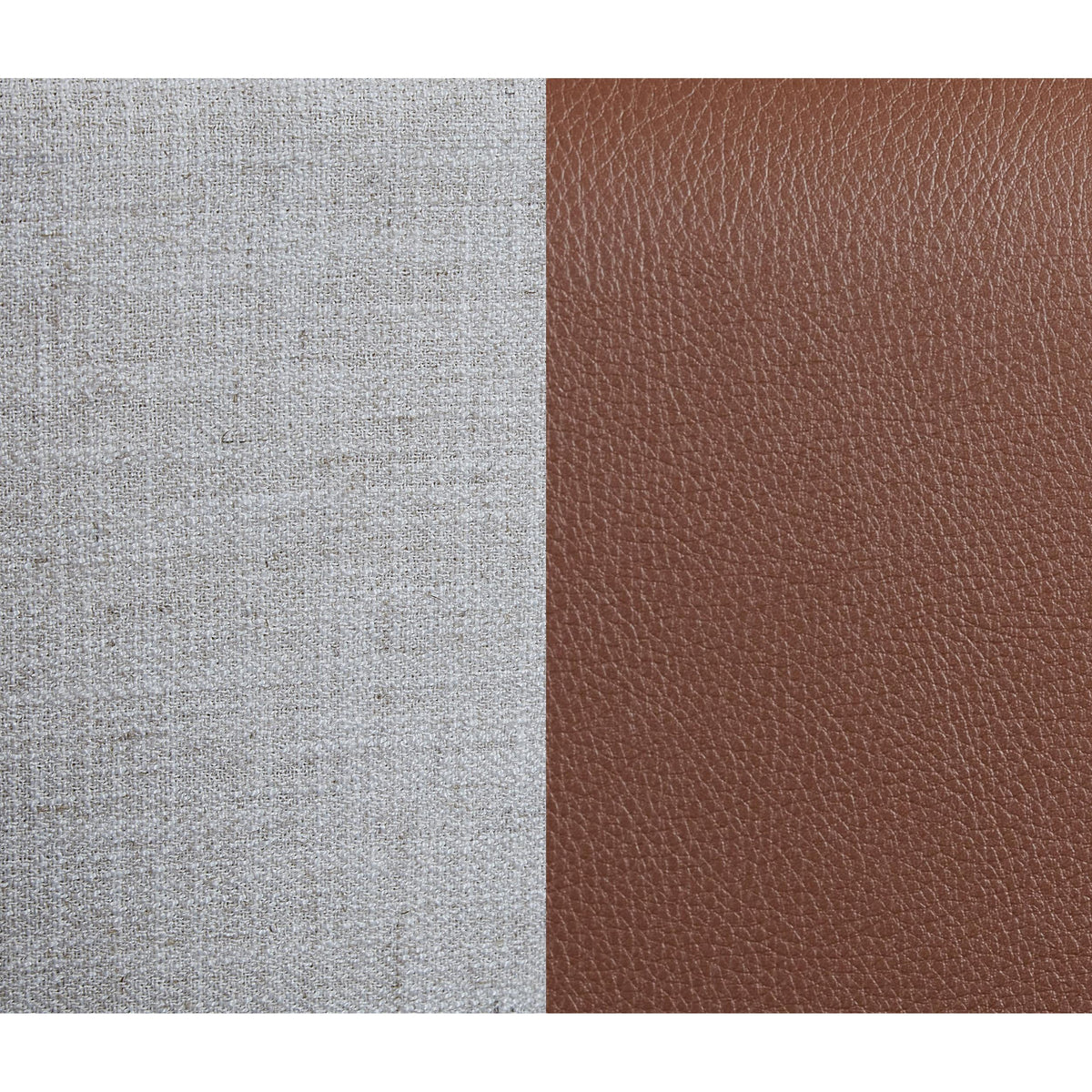Meridian Blake Brown Vegan Leather Twin Bed
