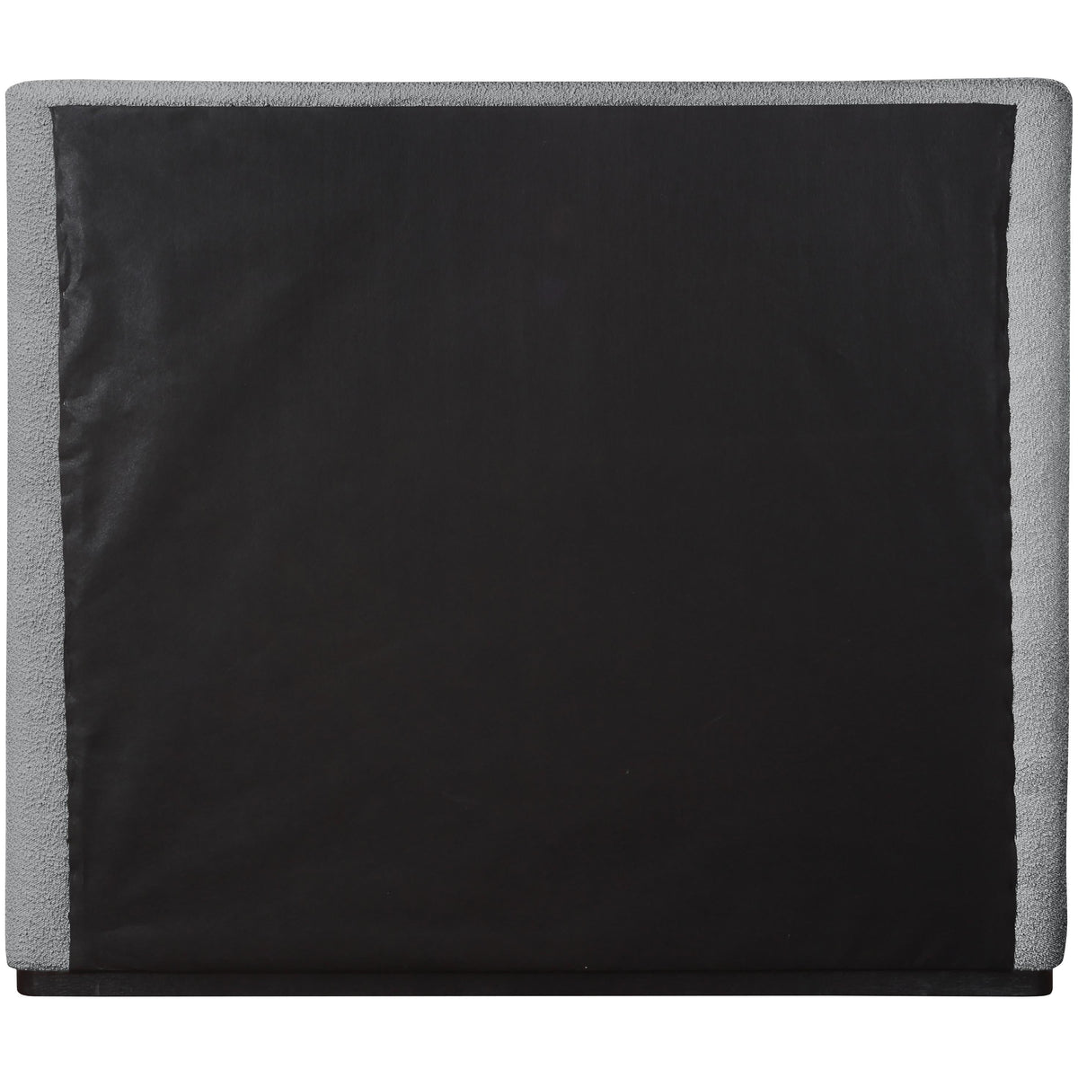 Meridian Oliver Grey Boucle Fabric Full Bed (3 Boxes)