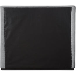 Meridian Oliver Grey Boucle Fabric King Bed (3 Boxes)