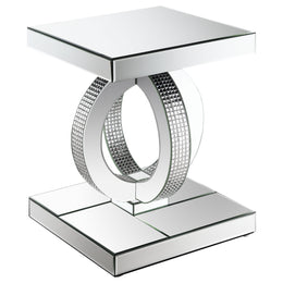 Breena Mirrored Coffee and End Table Set