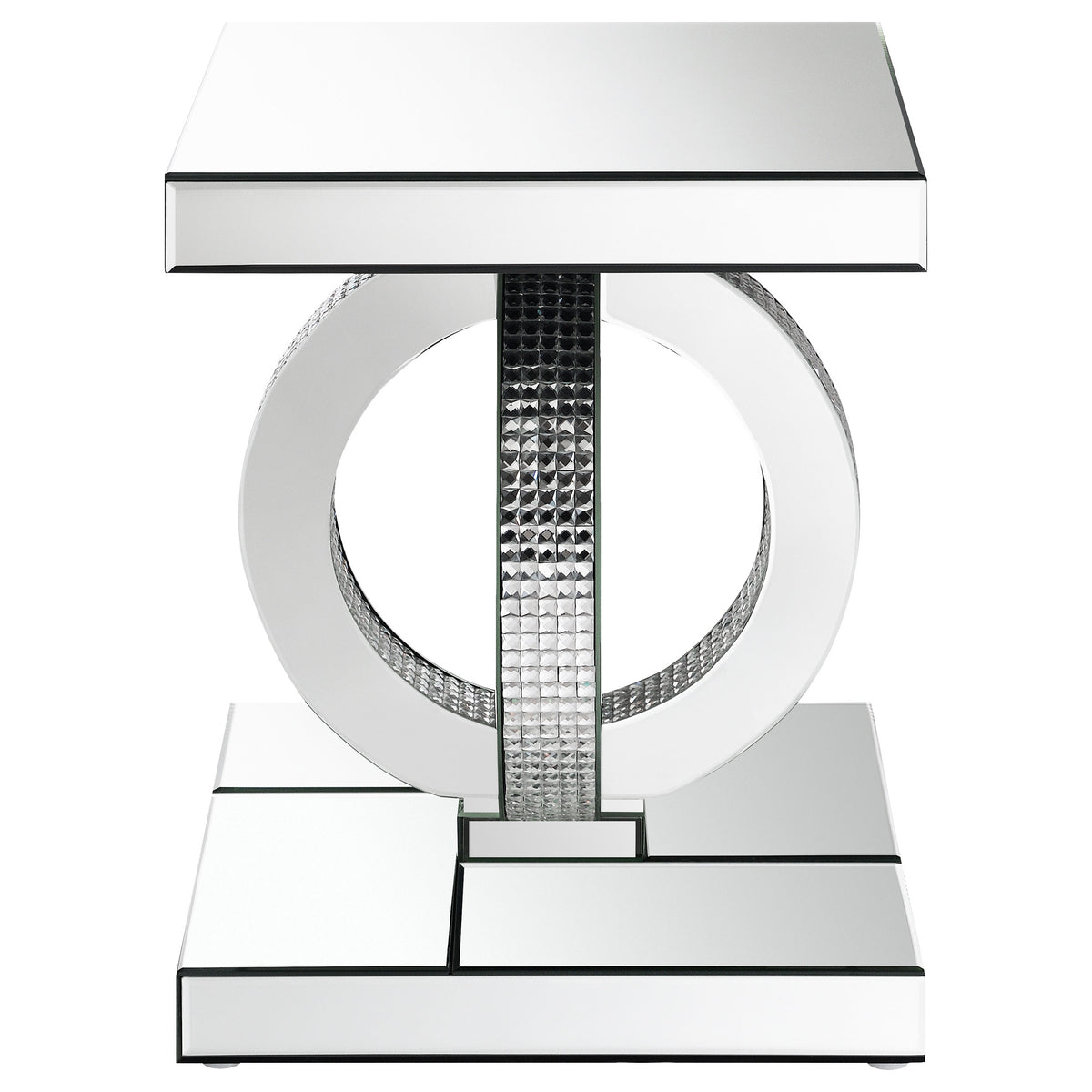 Breena Mirrored Coffee and End Table Set