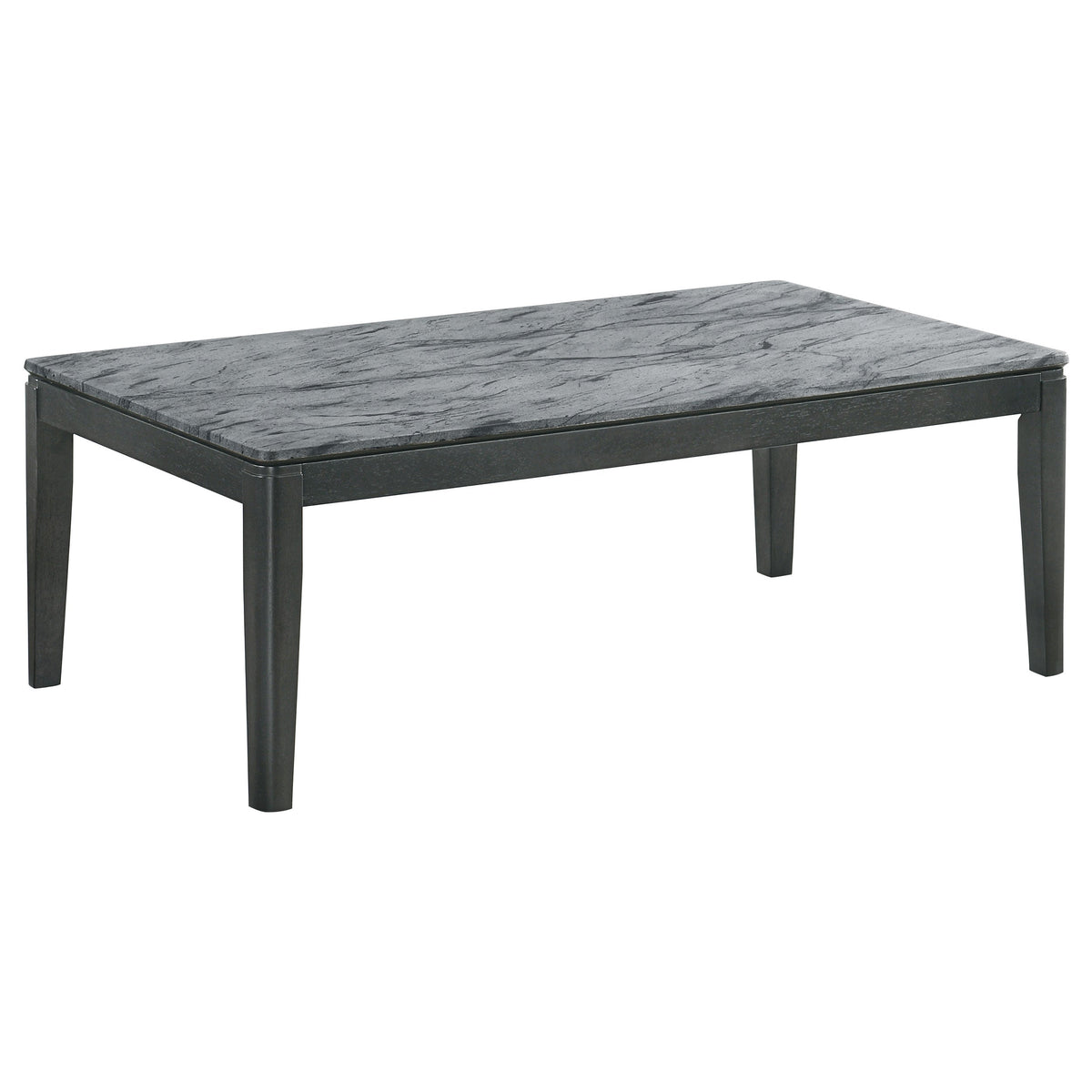 Mozzi  Coffee and End Table Set Grey Faux Marble