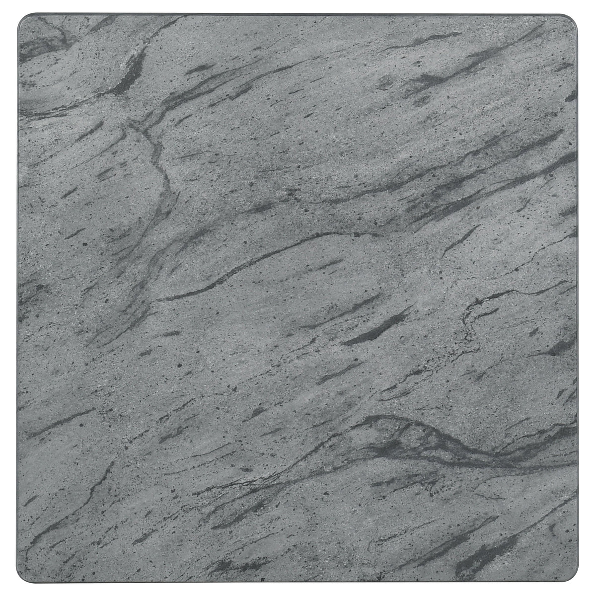 Mozzi  Coffee and End Table Set Grey Faux Marble