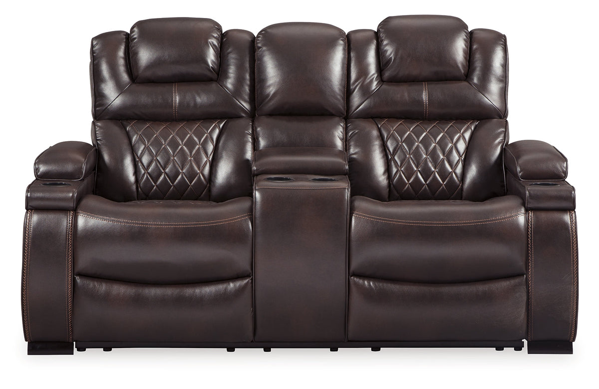 Warnerton PWR REC Loveseat/CON/ADJ HDRST