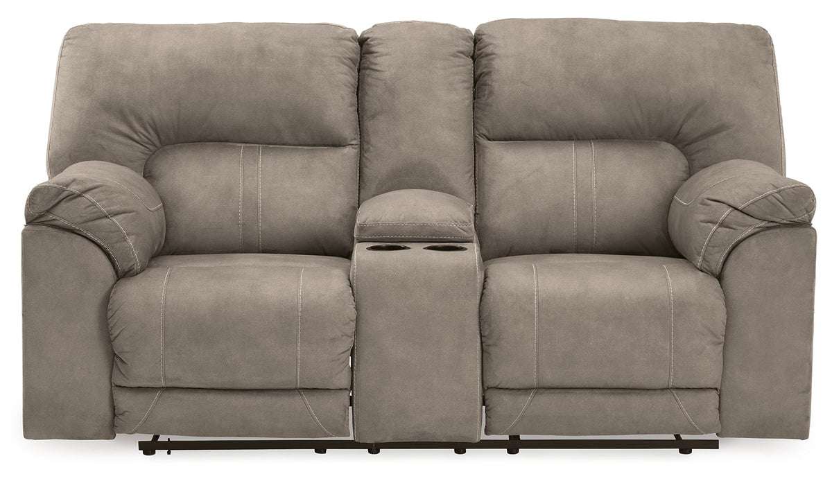 Cavalcade DBL REC PWR Loveseat w/Console