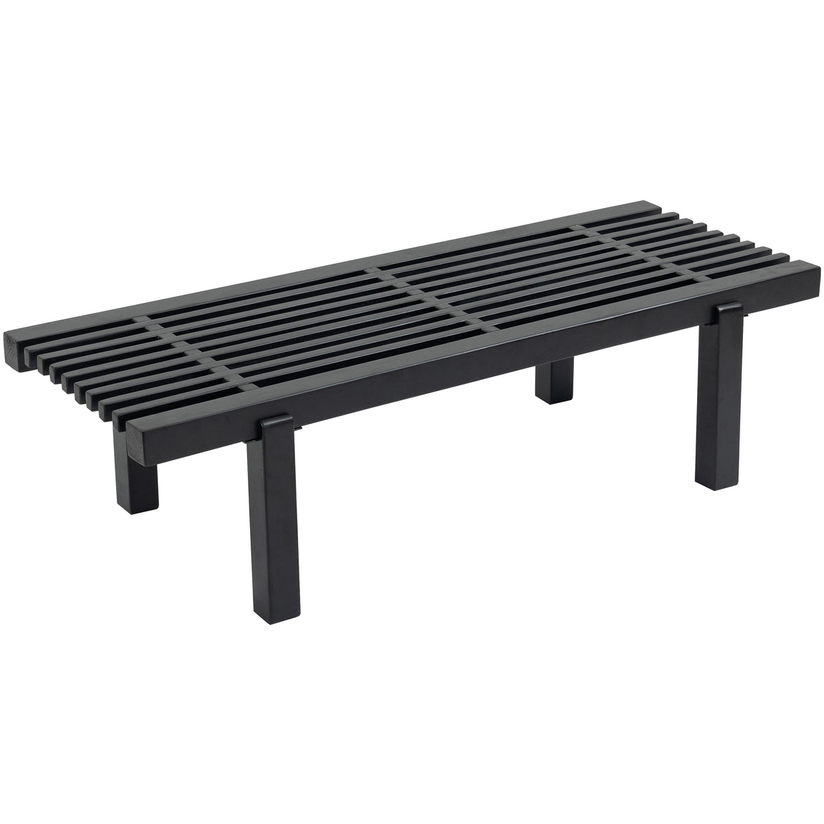 Meridian Naya Cognac Chenille Fabric Bench