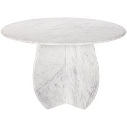 Meridian Formentera White Dining Table