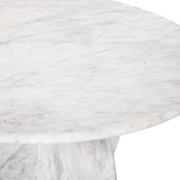 Meridian Formentera White Dining Table