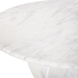 Meridian Formentera White Dining Table