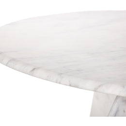 Meridian Formentera White Dining Table