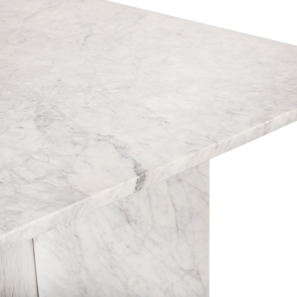Meridian Verona White Dining Table (3 Boxes)