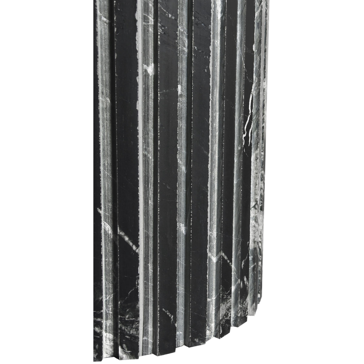 Meridian Genoa Black End Table