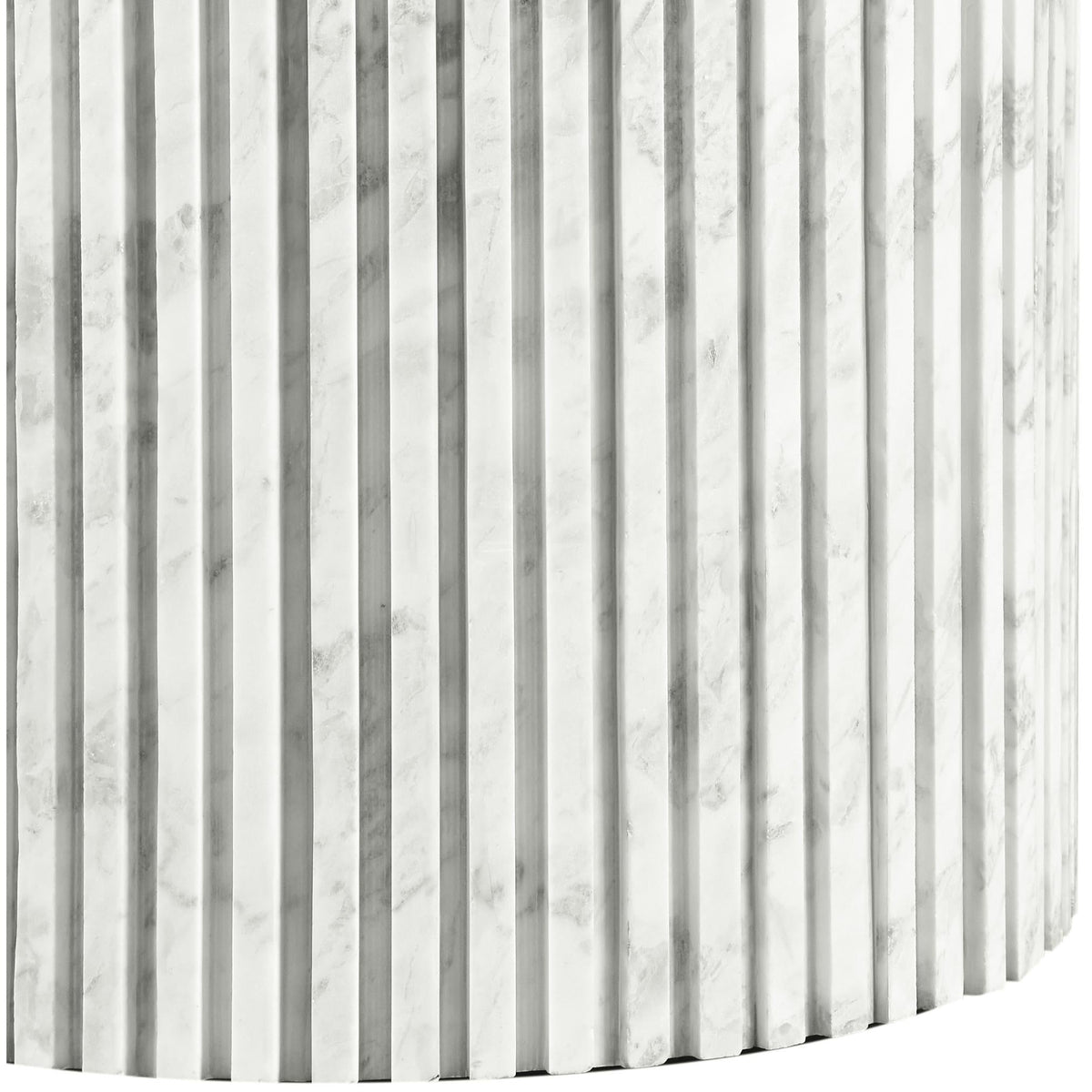 Meridian Genoa White Coffee Table