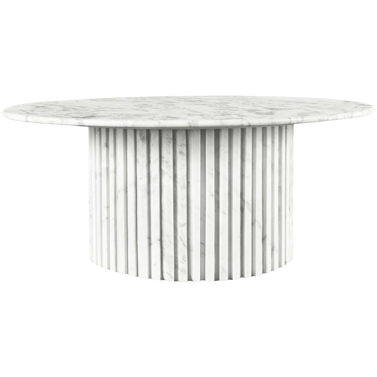 Meridian Genoa White Coffee Table