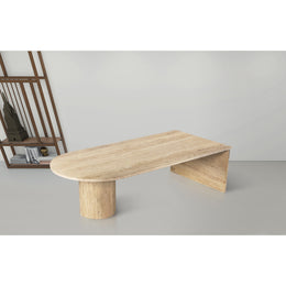 Meridian Salerno Beige Coffee Table