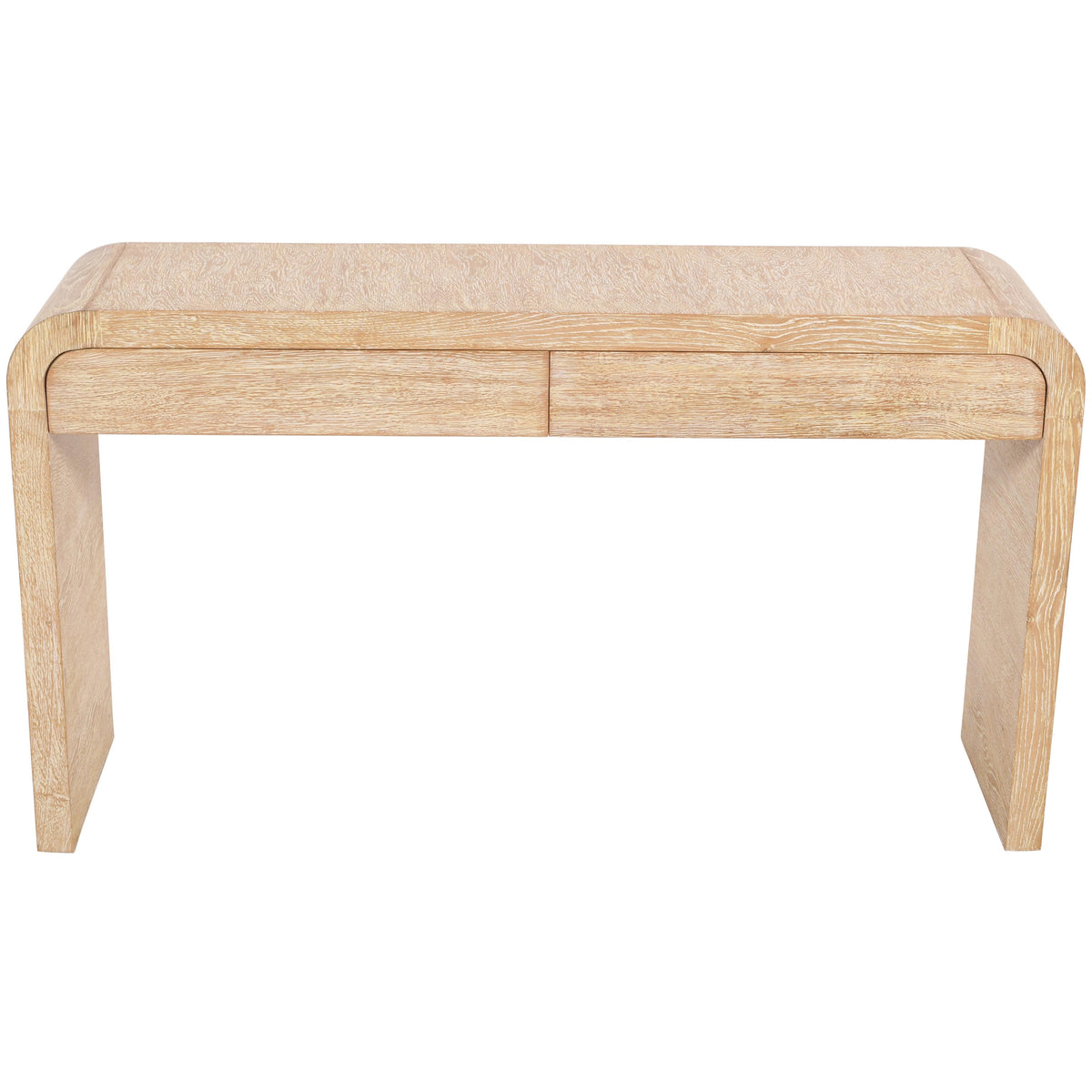 Meridian Cresthill White Oak Console Table