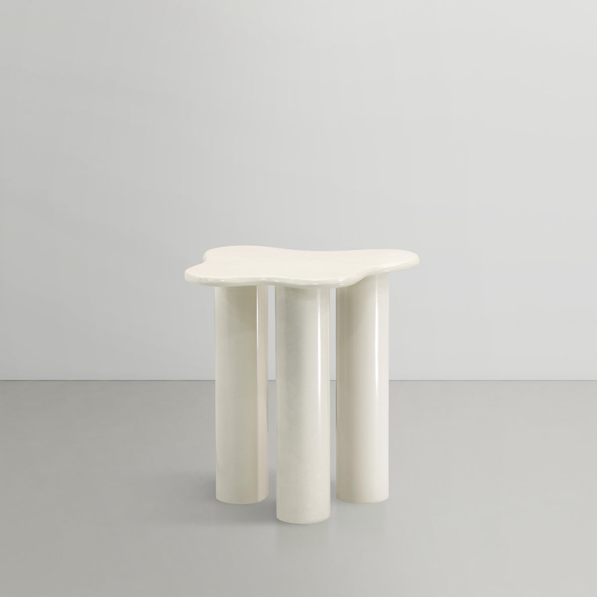 Meridian Romaine Cream End Table