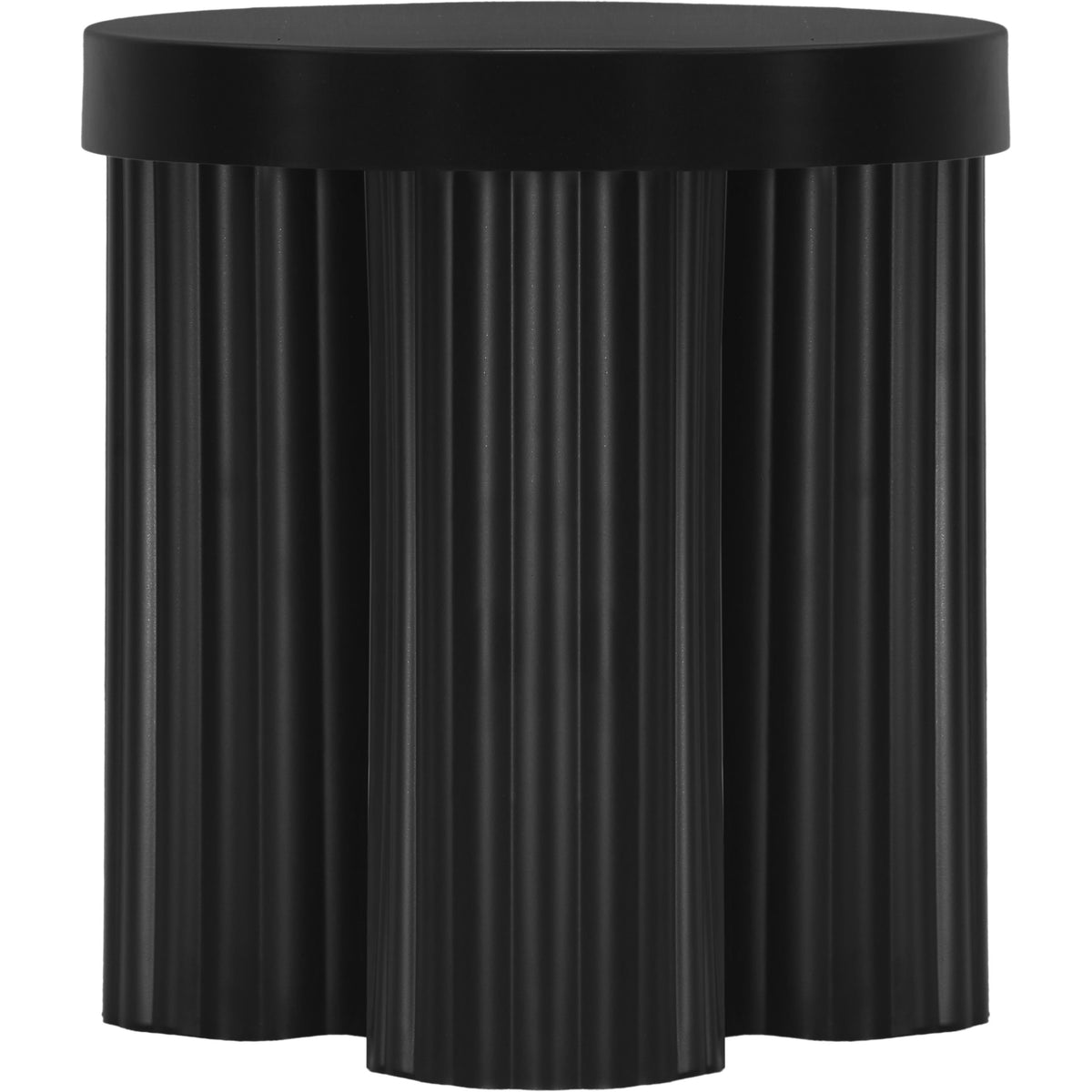 Meridian Rhodes Black End Table