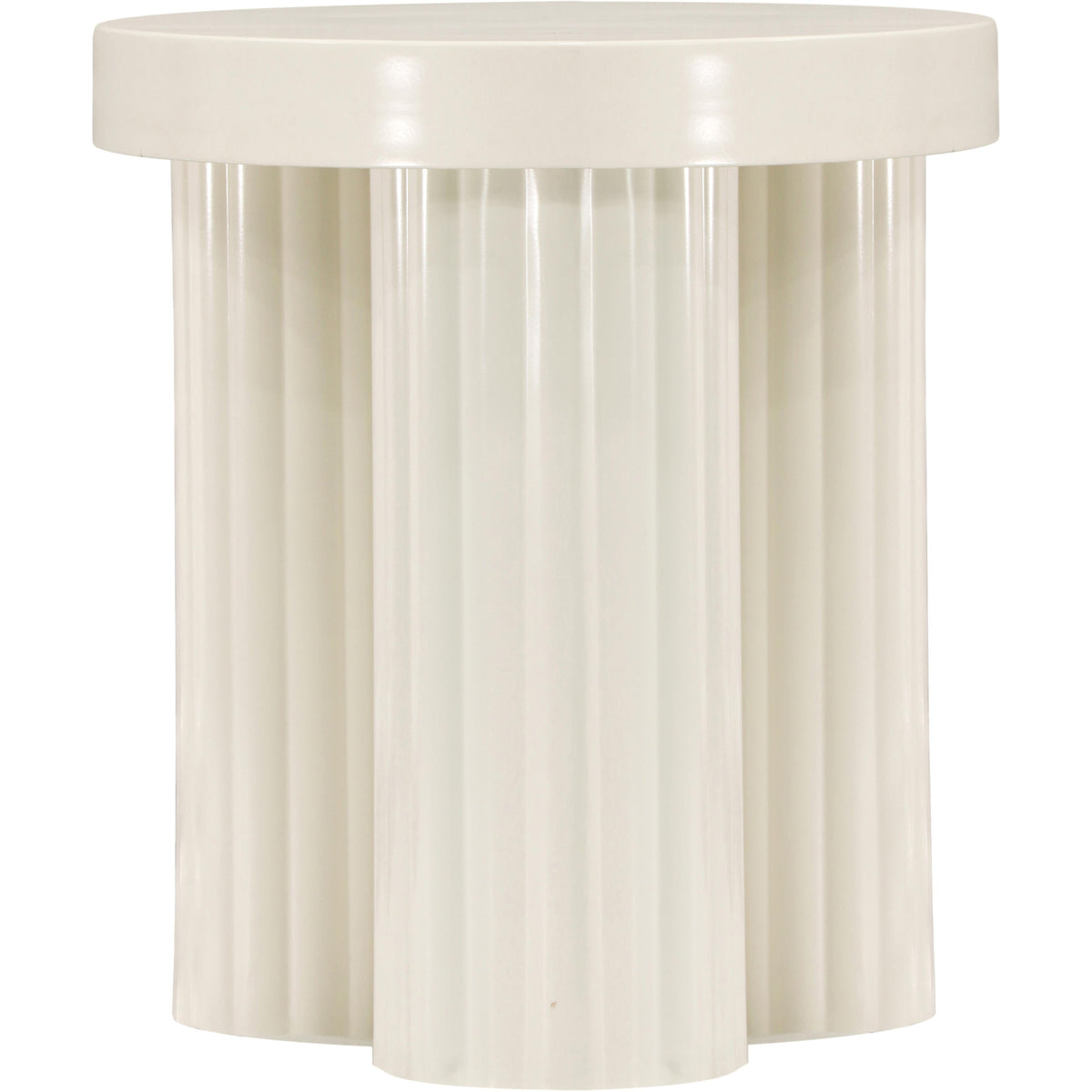 Meridian Rhodes Cream End Table