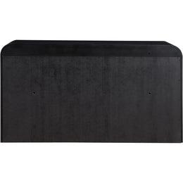 Meridian Fluted Black Dresser