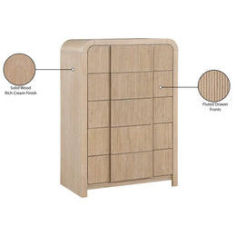 Meridian Fluted Natural Chest