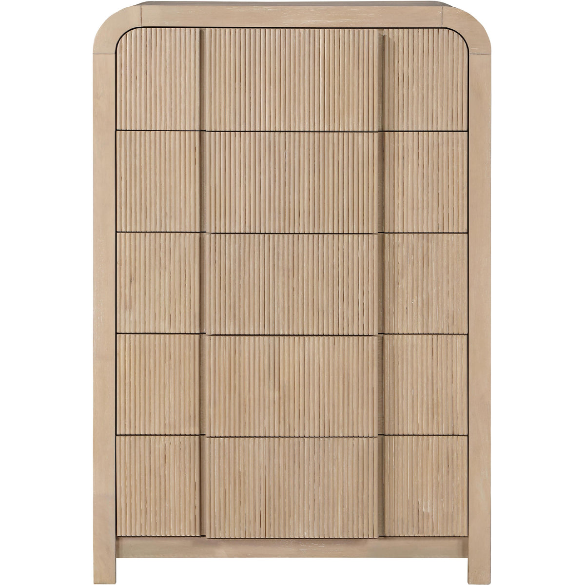 Meridian Fluted Natural Chest