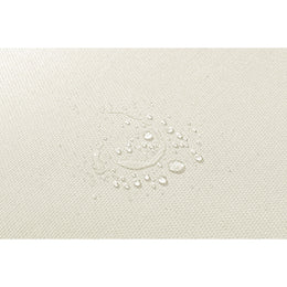 Meridian Maldives Cream Water Resistant Fabric Outdoor Patio Armless Chair