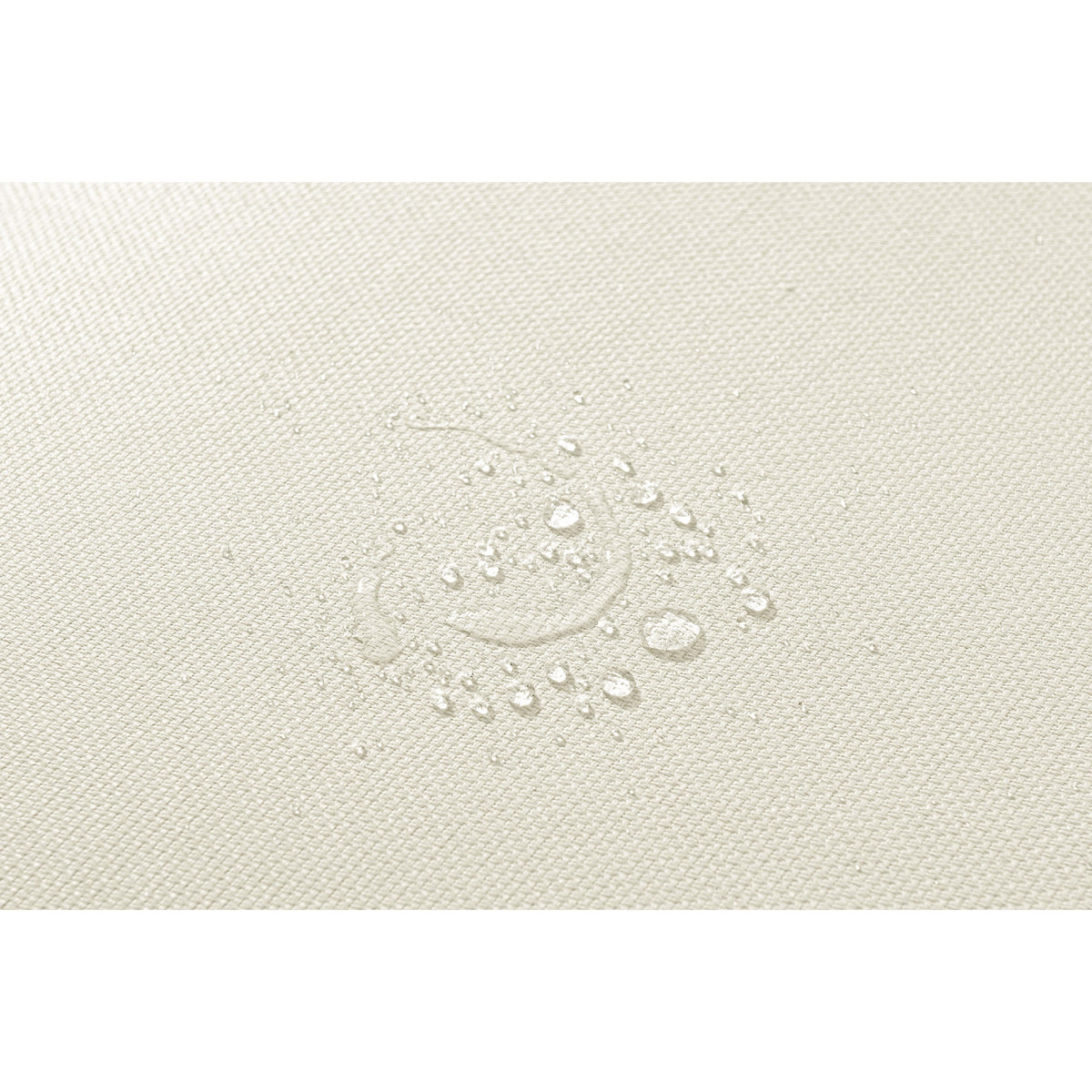 Meridian Maldives Cream Water Resistant Fabric Outdoor Patio Sectional (3 Boxes)