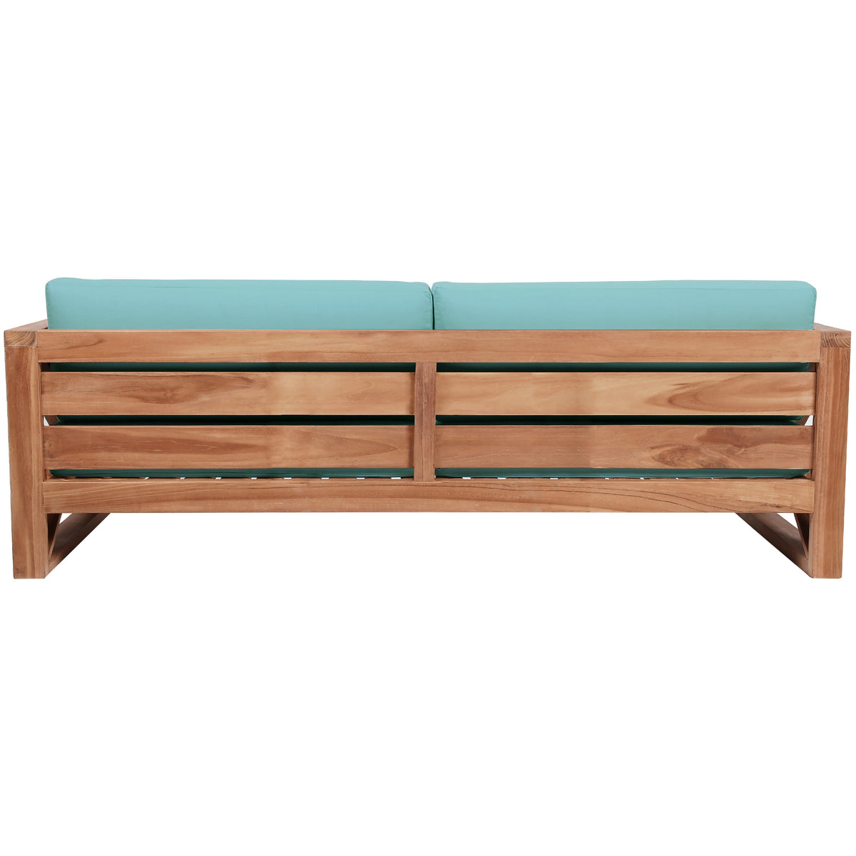 Meridian Anguilla Blue Water Resistant Fabric Outdoor Sofa