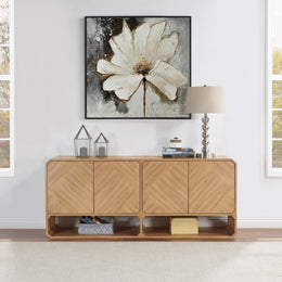 Meridian Parker Natural Sideboard/Buffet