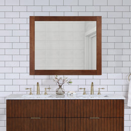 Meridian Monad Walnut Mirror