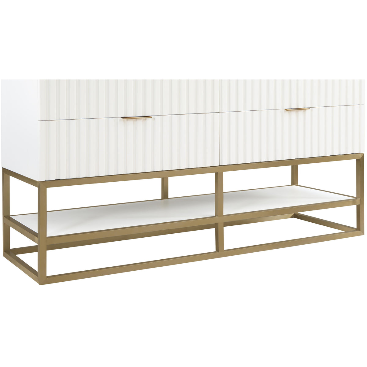 Meridian Monad White Bathroom Vanity