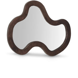 Meridian Oblique Brown Mirror