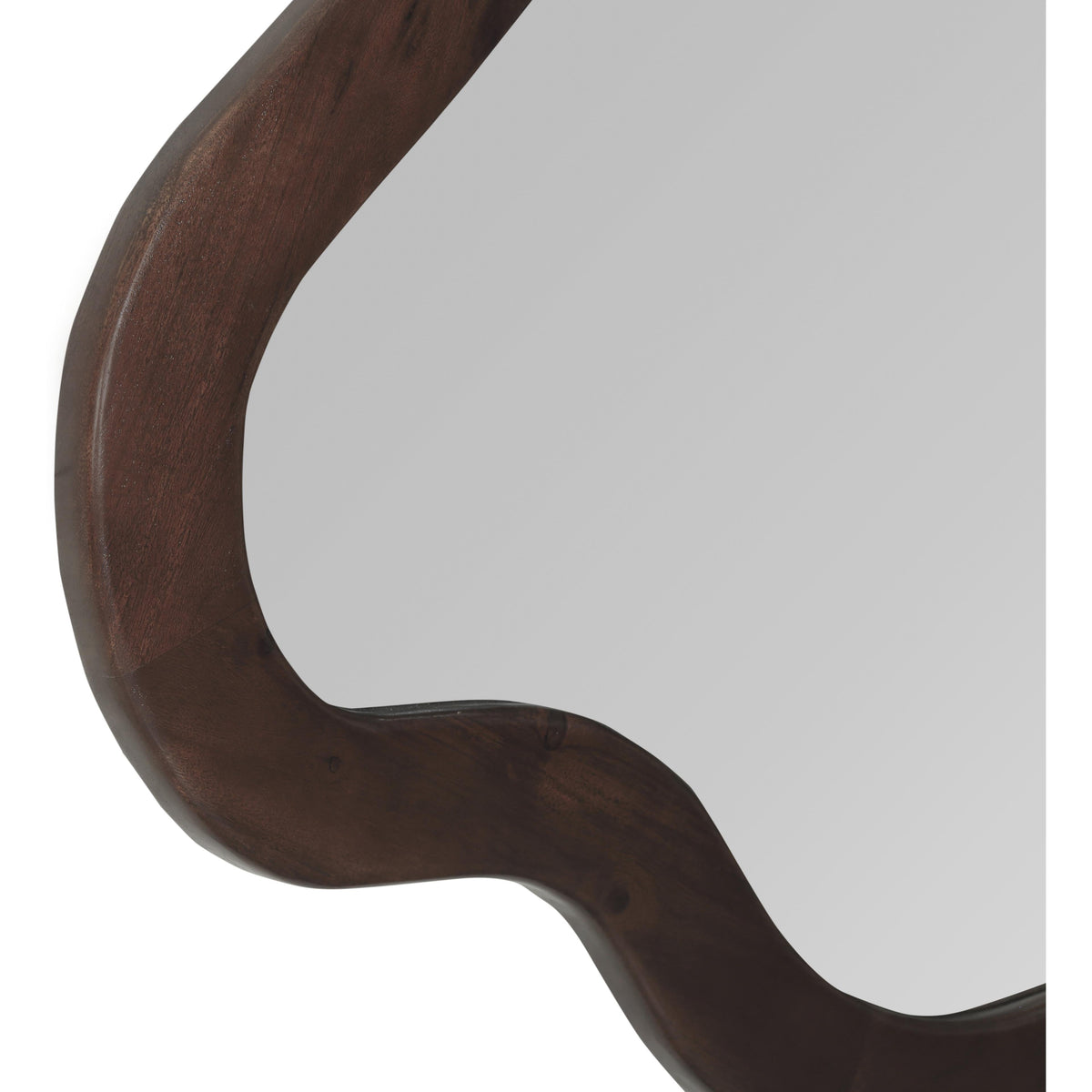 Meridian Oblique Brown Mirror