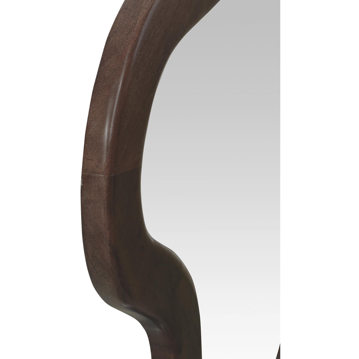 Meridian Oblique Brown Mirror